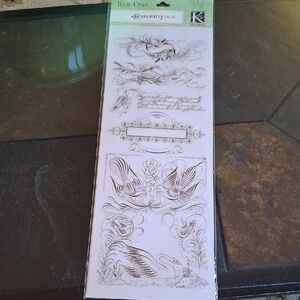 ANCESTRY SCRAPBOOK RUB ONS